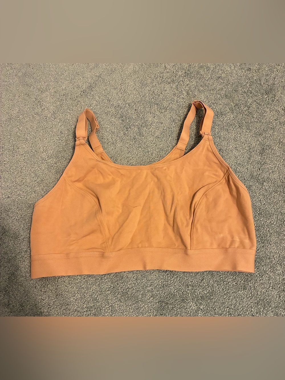 Nursing Wirefree Bra - Tan